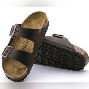 Arizona Habana Oiled Leather Birkenstocks